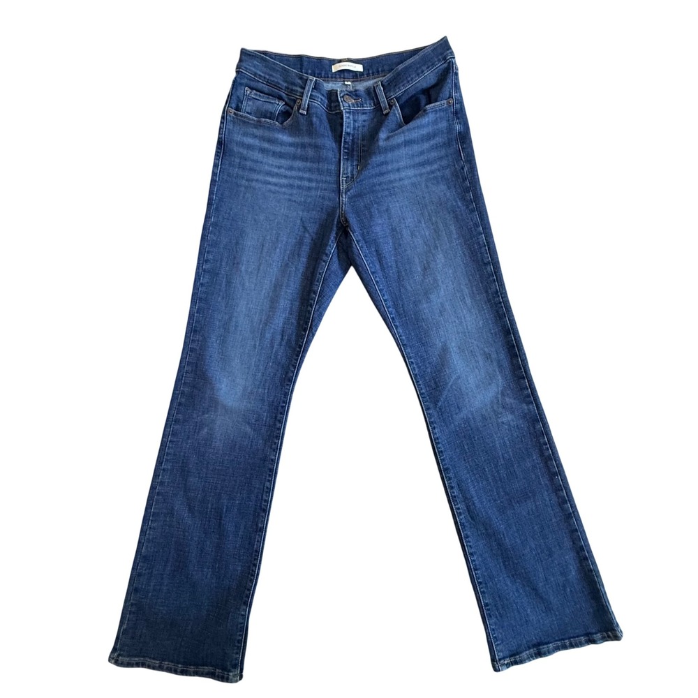 Y2K Levis Classic Bootcut Jeans Womens Size 8 Medium‎ Wash Denim Mid Rise Blue